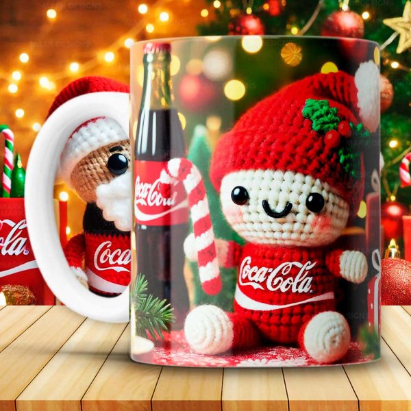 Navidad Amigurumi Coca Cola